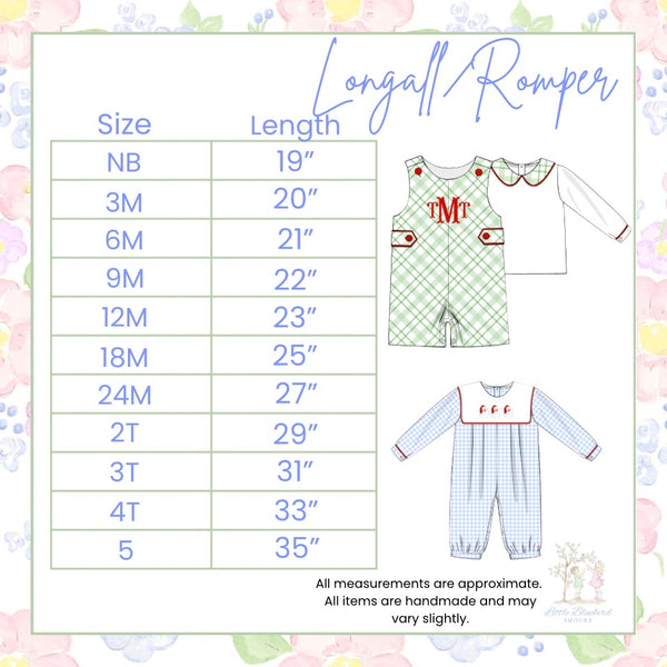 PRE ORDER Boys French Knot Toy Pals Long Romper | ETA to LBS: DECEMBER