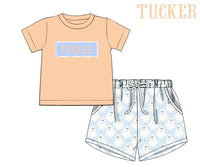 PRE ORDER Boys Custom Smock Friendly Ghosts Short Set | ETA to LBS: SEPTEMBER