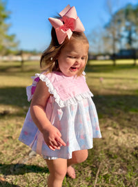Girls Southern Blossom Bloomer Set