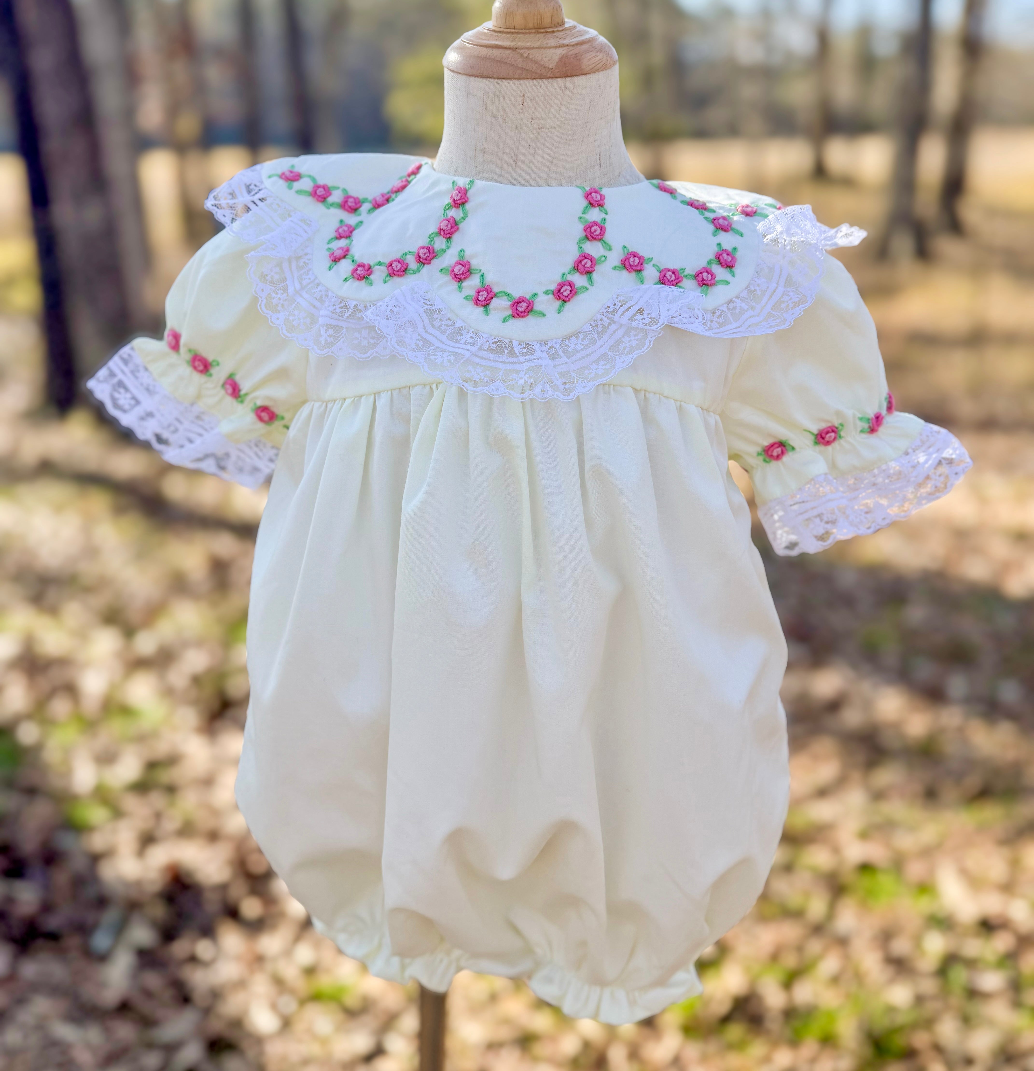 Girls Easter Sunshine Heirloom Bubble