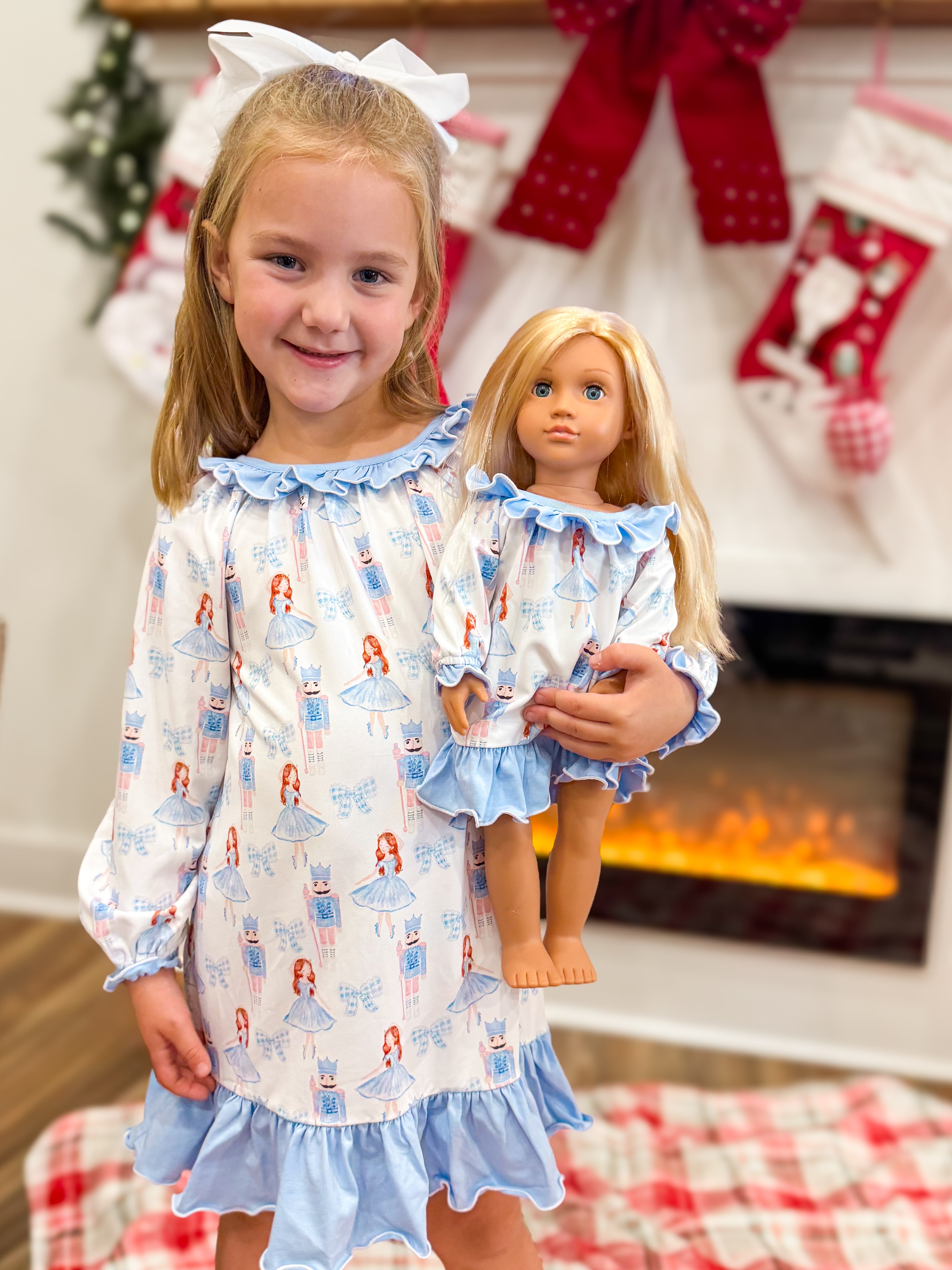 The March of the Nutcracker DOLL Match Gown
