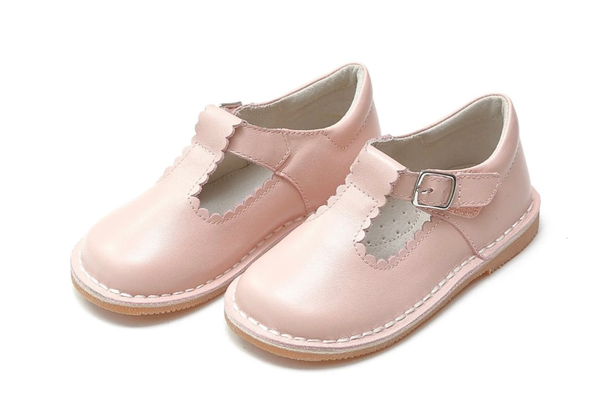 PRE ORDER Selina Scalloped T-Strap Mary Jane | ETA: 2 Weeks