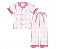 PRE ORDER Women's Gingerbread Dreams Knit Lounge Pant Set | ETA to LBS: OCTOBER