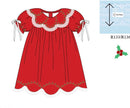 PRE ORDER Girls Christmas Heirloom Keepsake Bloomer Set & Dress | ETA to LBS: OCTOBER