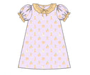 PRE ORDER Girls Spooky Pups Knit Lounge Gown | ETA to LBS: SEPTEMBER