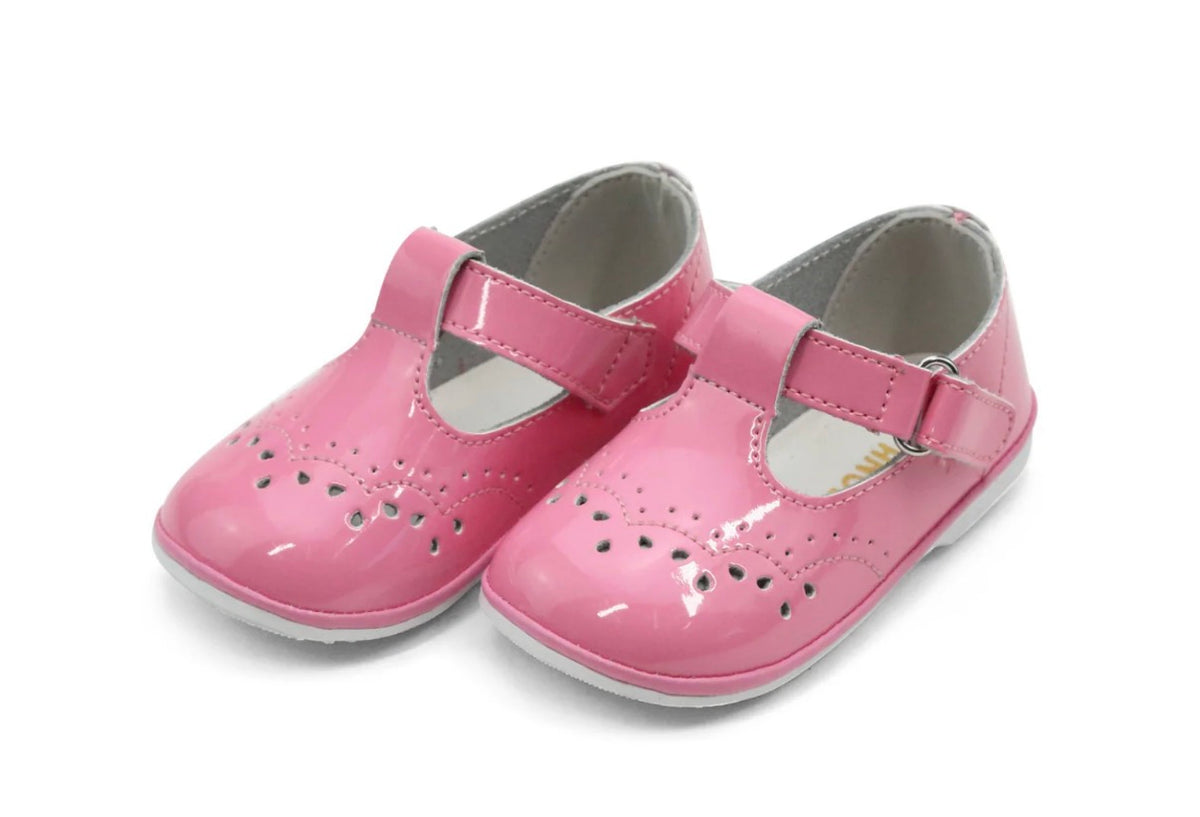 PRE ORDER Angel Birdie Leather T-Strap Mary Jane (Baby) | ETA: 2 Weeks
