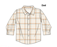 PRE ORDER Men’s Country Harvest Plaid Button Down Polo | ETA to LBS: SEPTEMBER