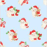 Men’s Watercolor Santa Knit Lounge Pants