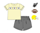 Boys Embroidered Team Spirit Short Set