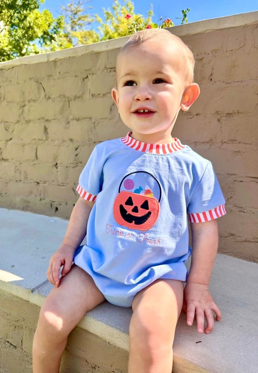 Boys Trick or Treat Bubble