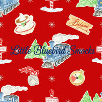 PRE ORDER Boys French Knot North Pole Express Knit 2-Piece Lounge Set | ETA to LBS: OCTOBER