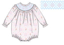 PRE ORDER Girls Smocked Gingerbread Wonderland Bubble | ETA to LBS: OCTOBER