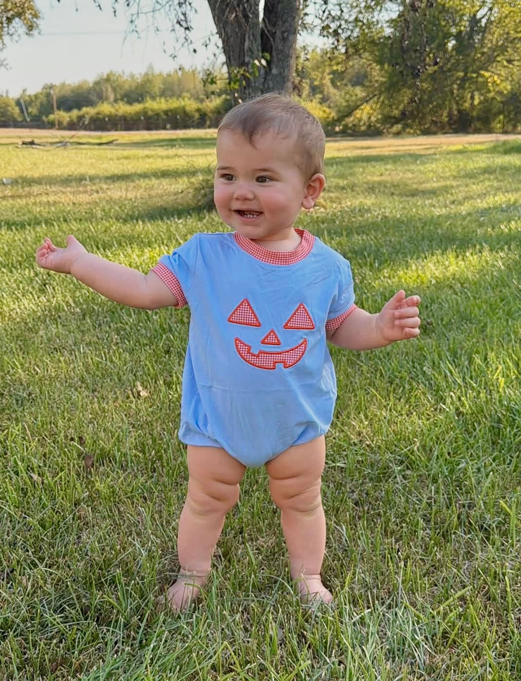 Boys Jack-o’-lantern  Bubble