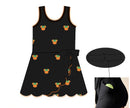 PRE ORDER Girls Embroidered Pumpkin Mouse Knit Dress | ETA to LBS: SEPTEMBER