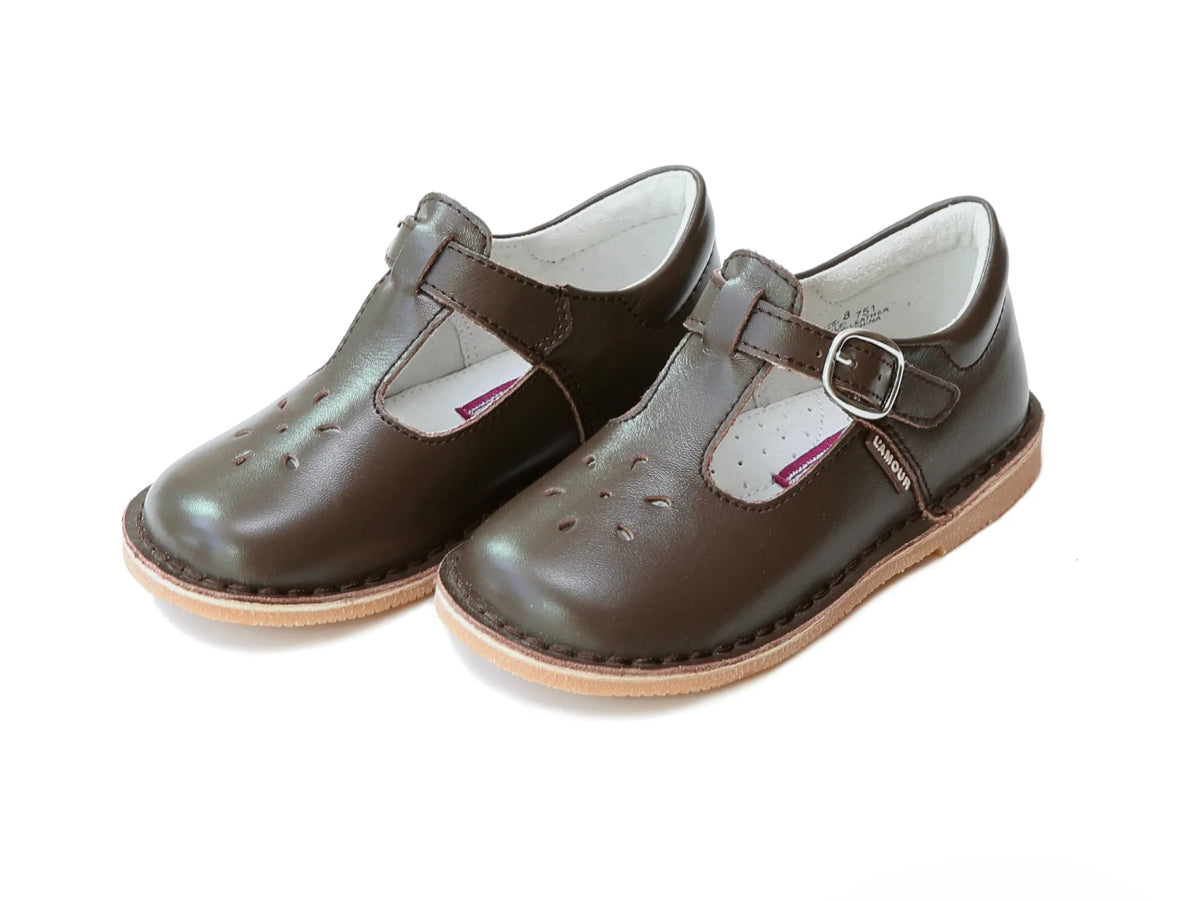Pre Order Joy Classic Leather T-Strap Mary Jane