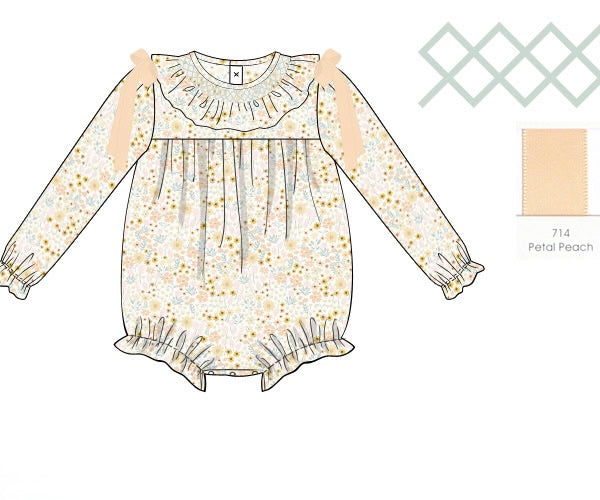 PRE ORDER Girls Country Harvest Blooms Bubble | ETA to LBS: SEPTEMBER