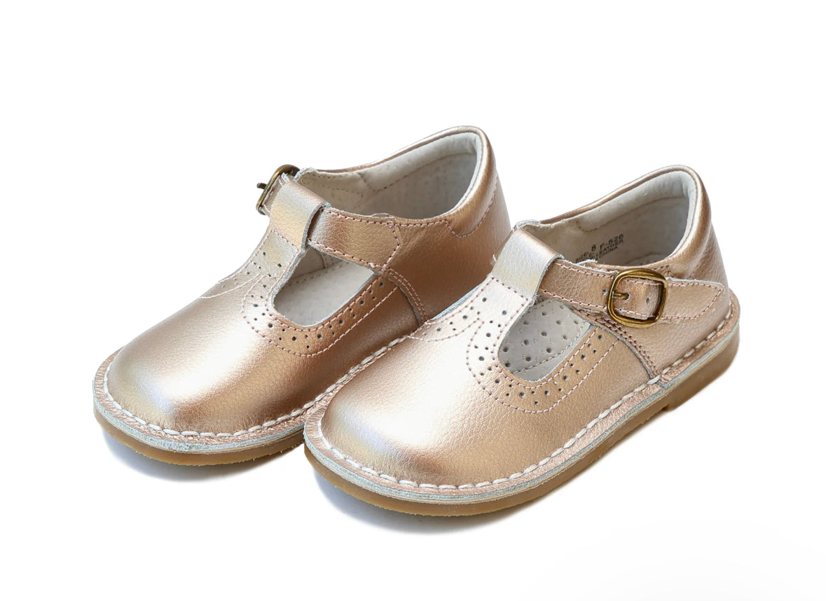 Pre Order Frances T-Strap Perforated Mary Jane