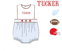 Boys Embroidered Team Spirit Bubble