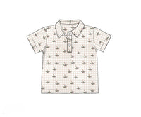 PRE ORDER Boys & Men’s Gingham Mallards Polo | ETA to LBS: SEPTEMBER