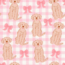 PRE ORDER Girls Golden Retriever Bamboo Pajama Pant Set