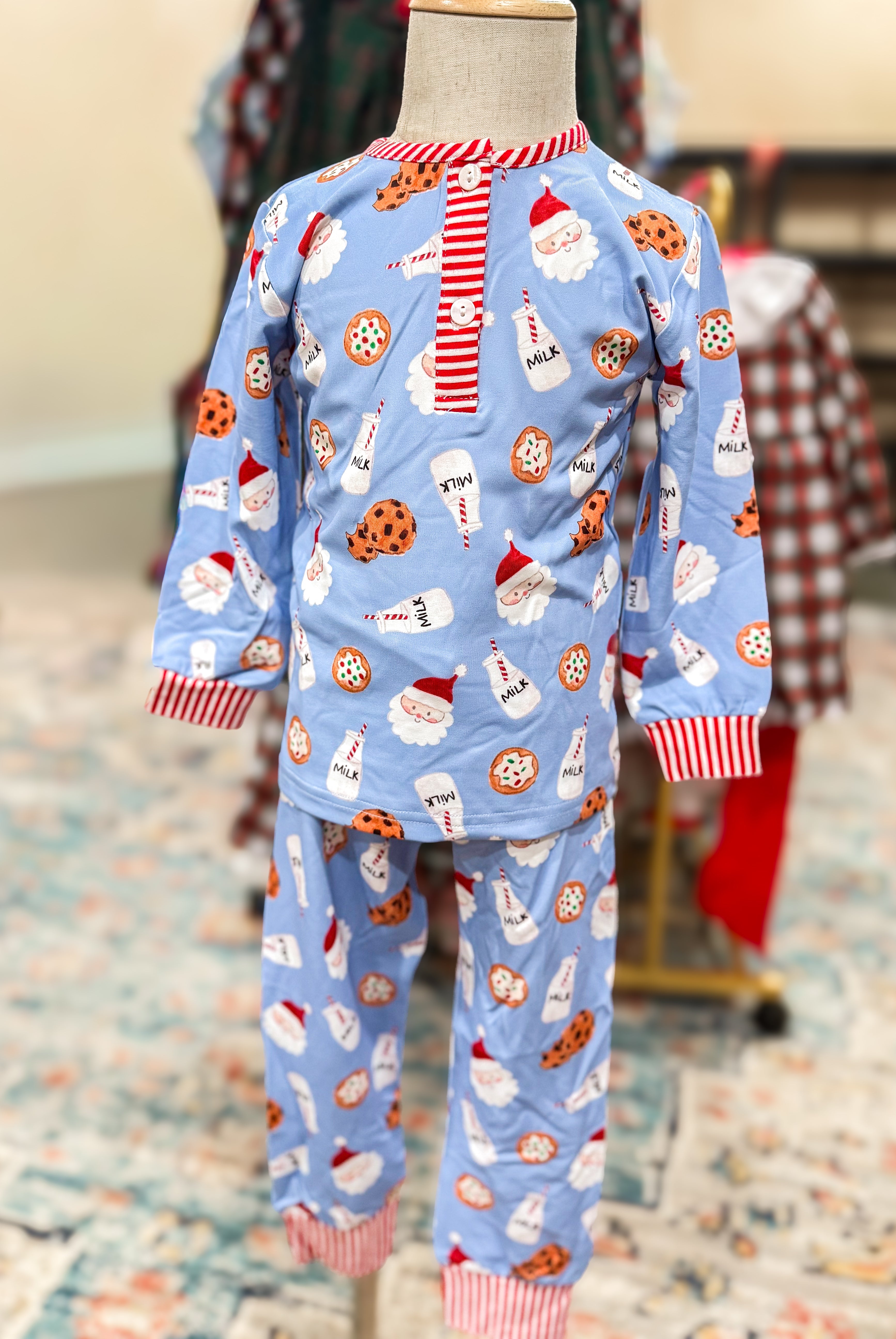 PRE ORDER Boys Santa’s Milk and Cookies Knit 2-Piece Lounge Set | ETA to LBS: OCTOBER