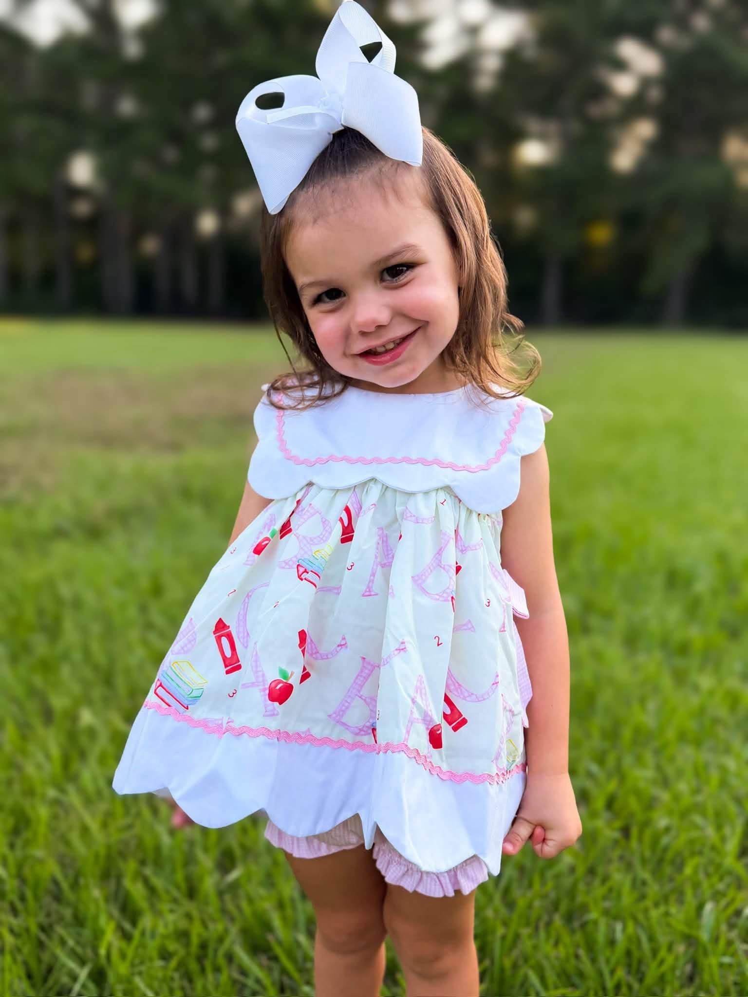 Girls Little Learners Bloomer Set & Dress