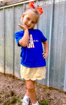 Girls Scalloped Skorts