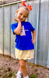 Girls Scalloped Skorts