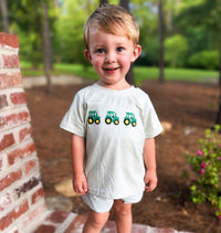 Boys French Knot Short Sets