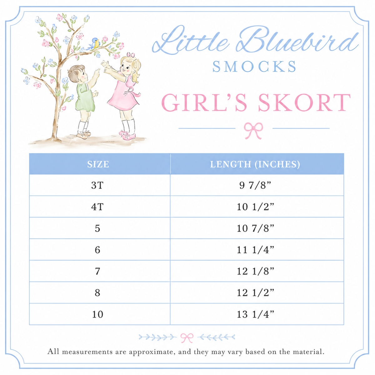 Girls French Knot “Daddy’s Girl” Bottomland Skort Set