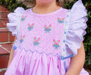 Girls Bouquet Blooms Smock Bubble