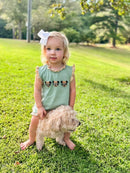 Girls French Knot Safari Mouse Bloomer Set RTS