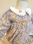 Girls Hand Embroidered Classic Turkey Bubble