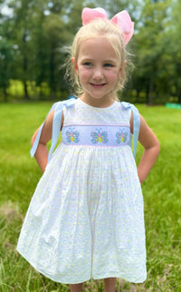 PRE ORDER Girls Smocked Butterfly’s Bloomer Set and Dress | ETA to LBS: JANUARY