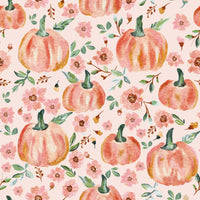 Girls Watercolor Pumpkins Bloomer Set