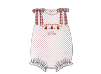 Girls Embroidered Cheerleaders Bubble