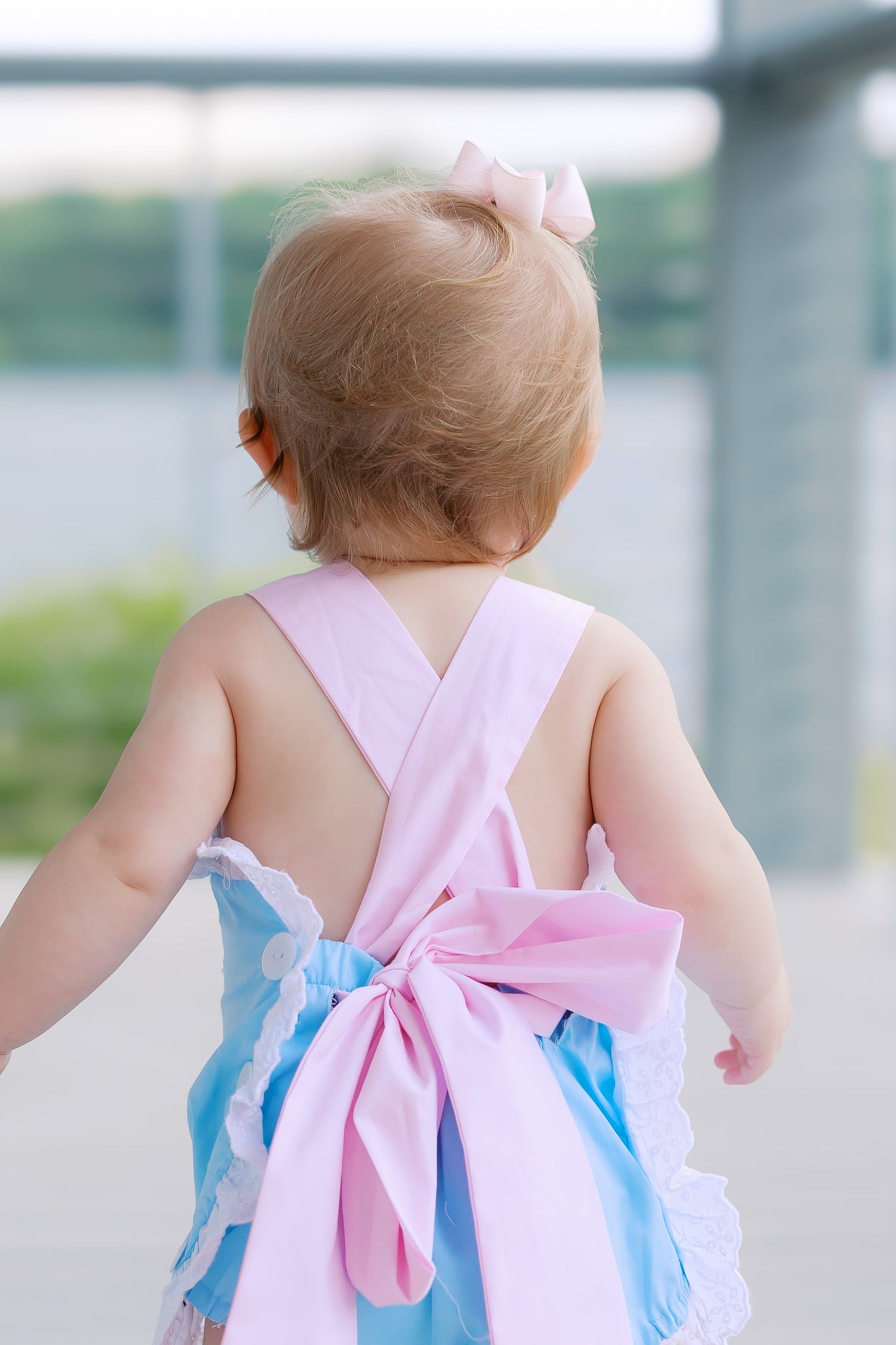 Girls Hand Embroidered All the Magic We Made SunSuit