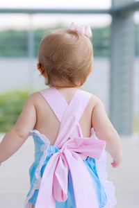 Girls Hand Embroidered All the Magic We Made SunSuit