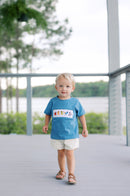 Boys Smocked Circle of Life Short Set