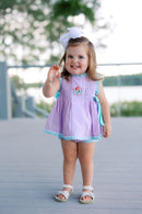 Girls Smocked Part of Your World Bloomer Set & Dress