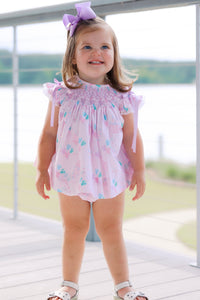 Girls Smocked Main Street Cutie Bloomer Set & Dress