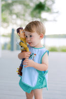 Boys Embroidered Toy Friends Diaper Set
