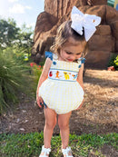 Girls Smocked Circle of Life Bubble