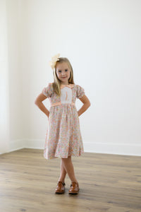 PRE ORDER Girls Smocked Wildflower Blooms Bloomer Set & Dress | ETA to LBS: SEPTEMBER