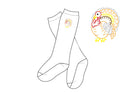 PRE ORDER Boys Hand Embroidered Turkey Knee High Socks | ETA to LBS: SEPTEMBER