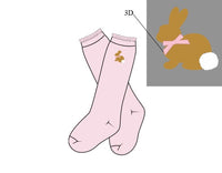 PRE ORDER Girls Bunny Knee High Socks | ETA to LBS: FEBRUARY