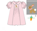 PRE ORDER Girls Smocked Hoppin’ Down the Bunny Trail Bloomer Set & Dress | ETA to LBS: FEBRUARY