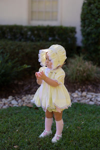 PRE ORDER Girls Smocked Sweet Grace Keepsake Bonnet | ETA to LBS : FEBRUARY