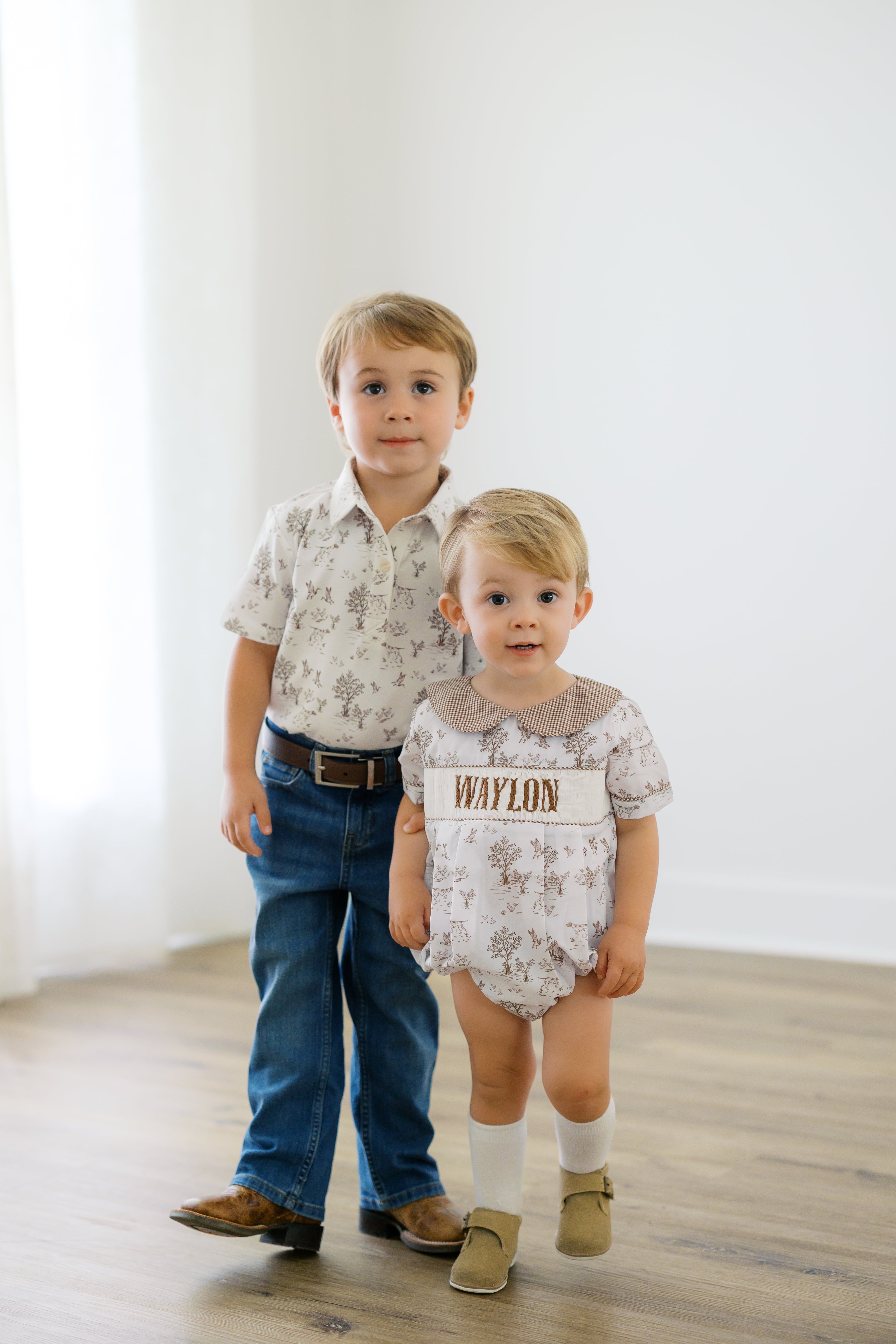 PRE ORDER Boys Custom Smock Marshland Friends Bubble | ETA to LBS: SEPTEMBER