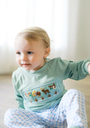 PRE ORDER Boys Smocked Little Sportsman Jogger Set | ETA to LBS: SEPTEMBER